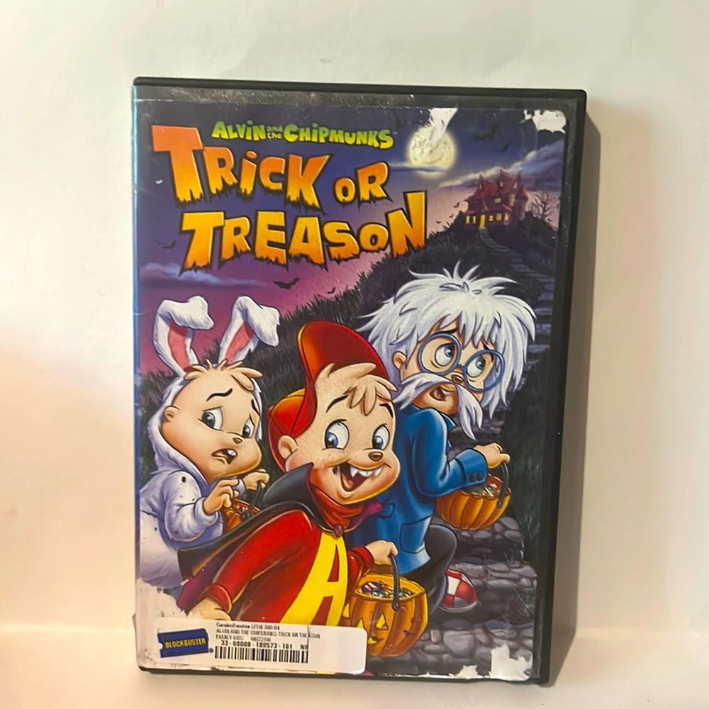 Alvin and the Chipmunks - Trick or Treason (DVD, 2006) Cartoon